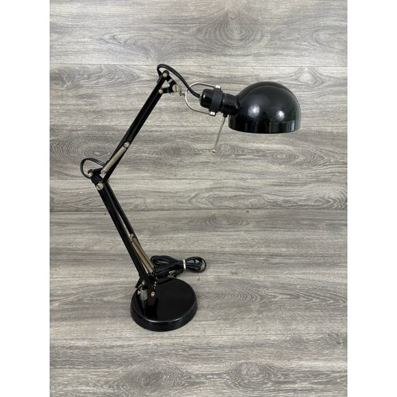 Ikea Forsa Vintage Black Architect's Desk Work Lamp - Picture 6 of 10